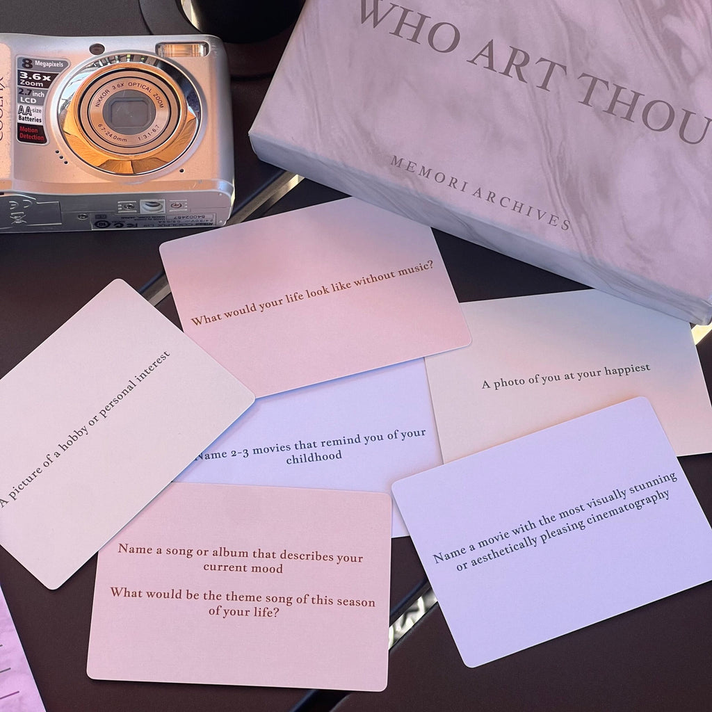 who ART thou card game vol. 1