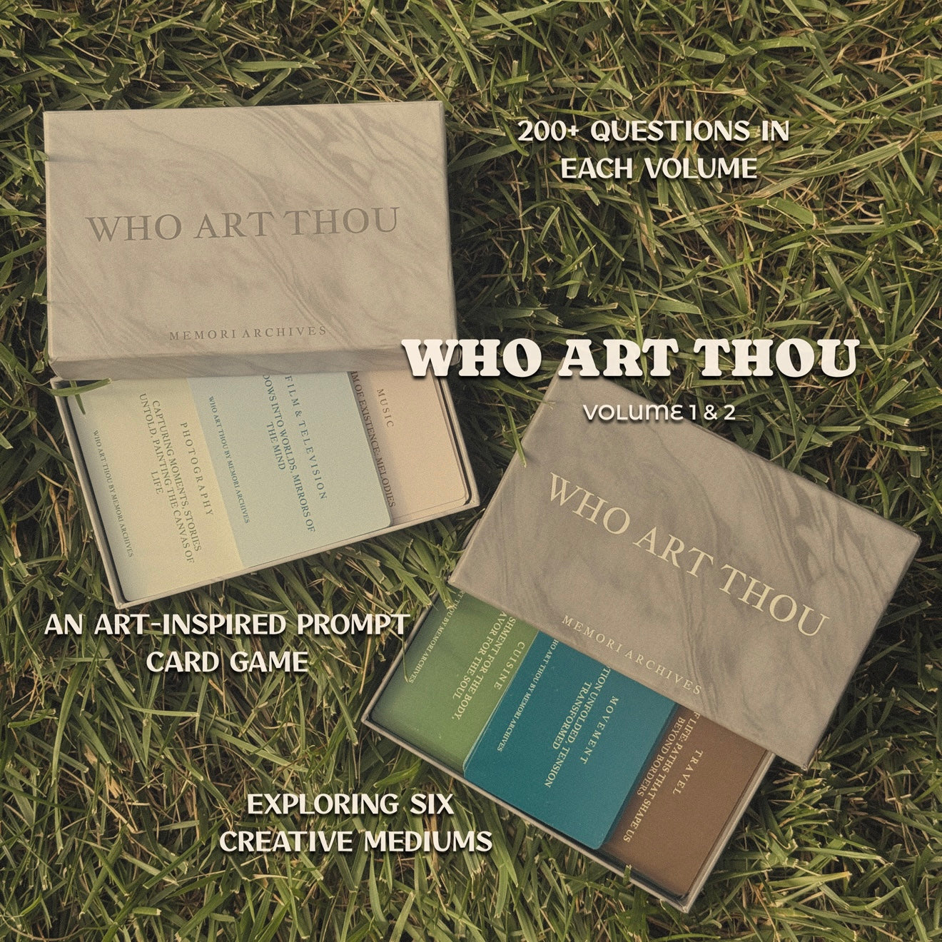 who ART thou card game series BUNDLE