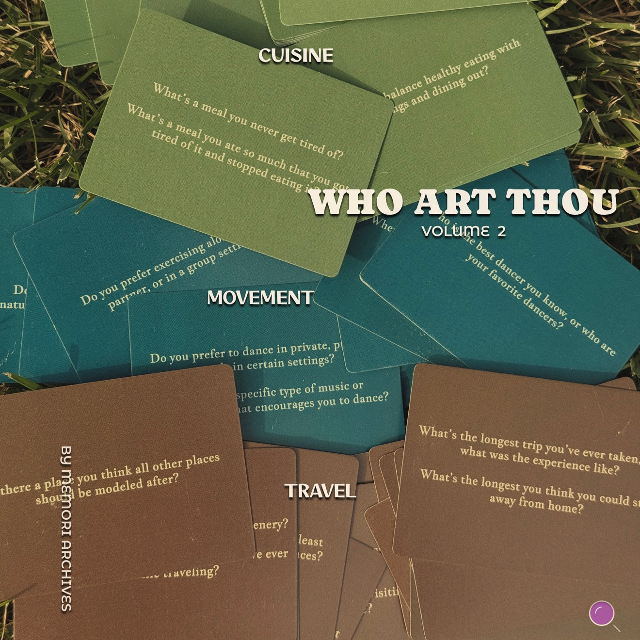 who ART thou card game series BUNDLE