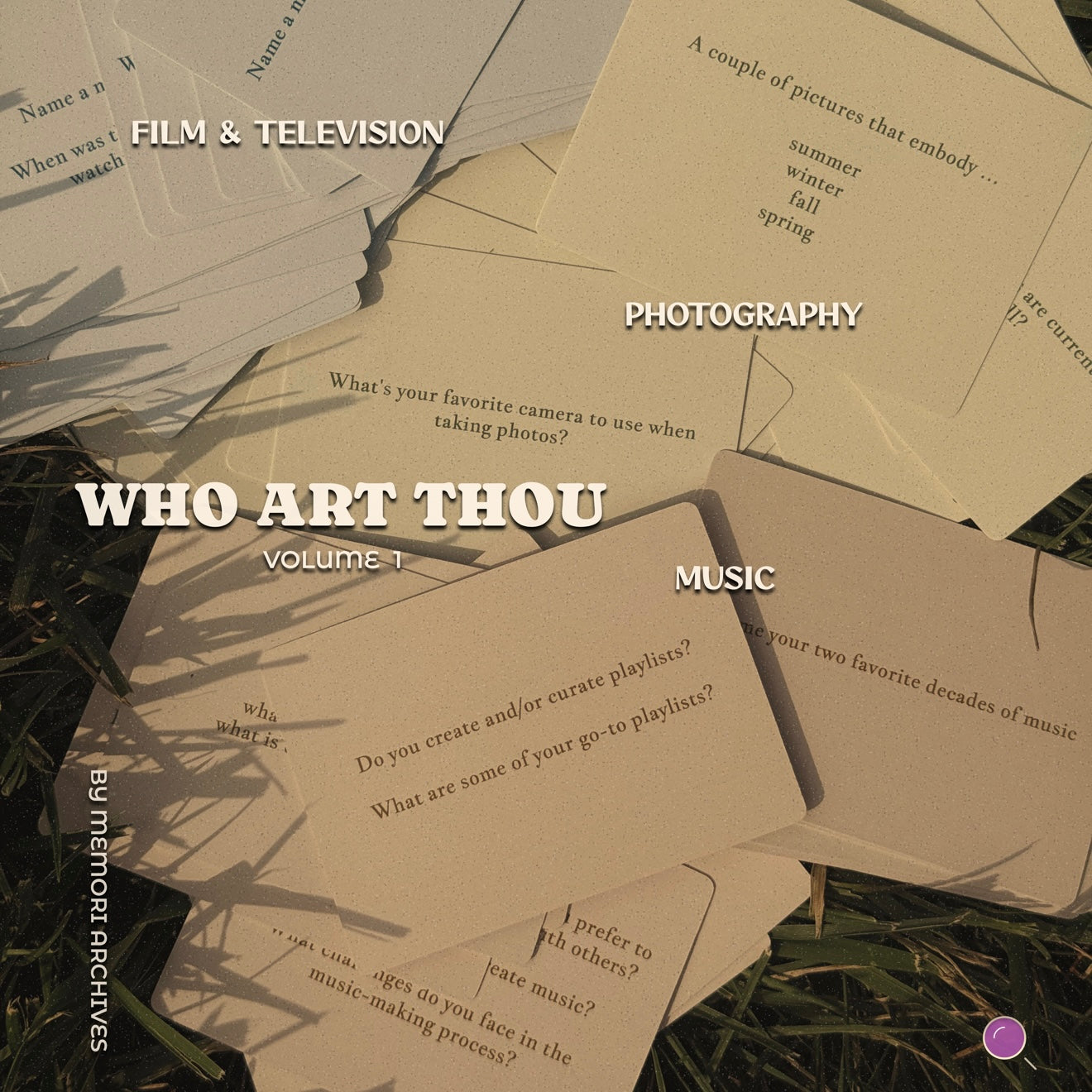 who ART thou card game series BUNDLE