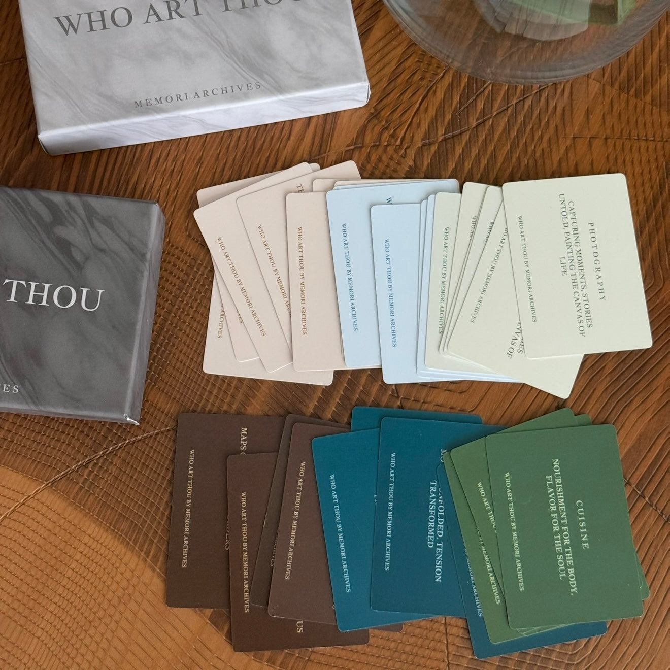 who ART thou card game series BUNDLE