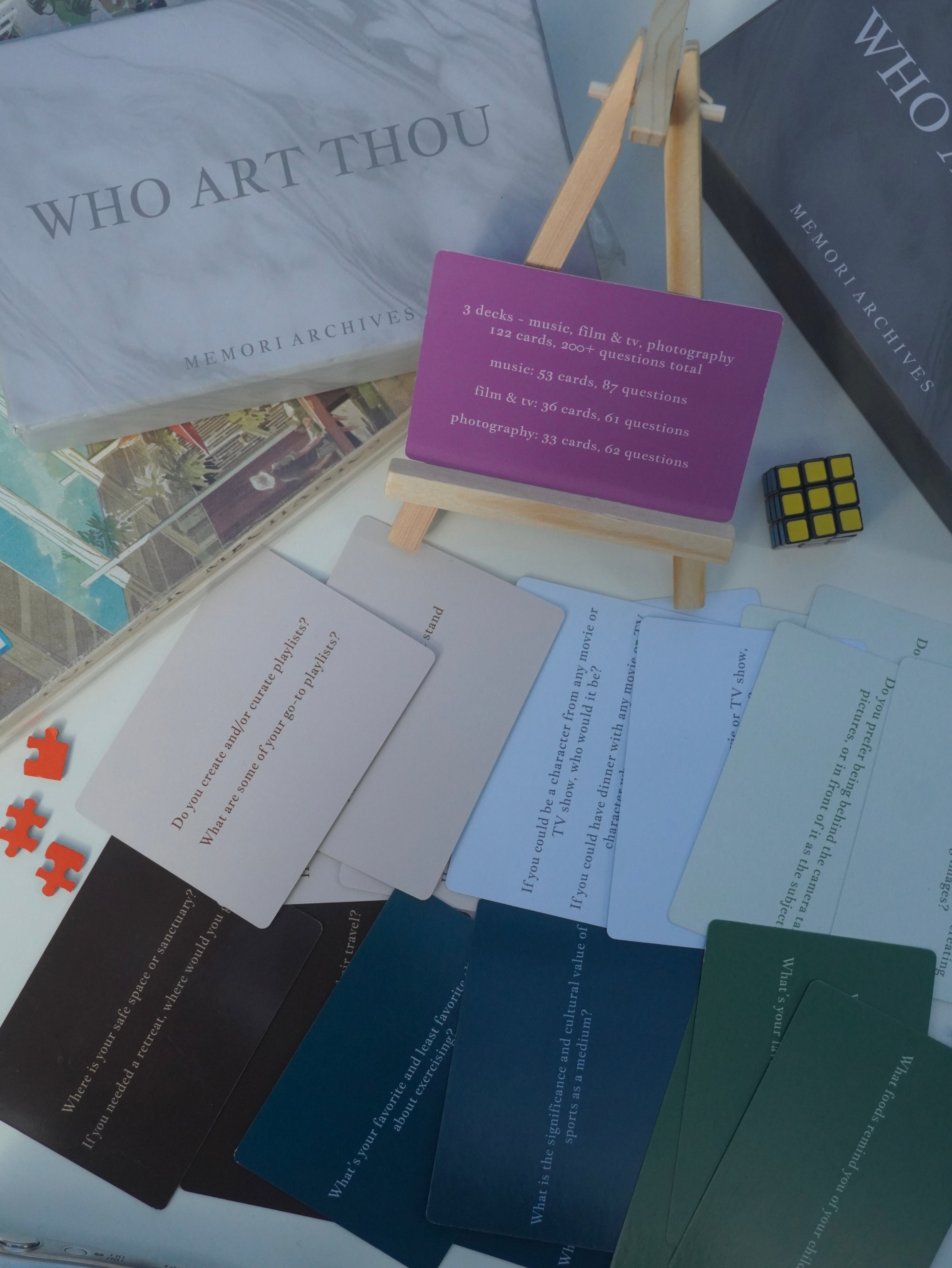 who ART thou card game series BUNDLE