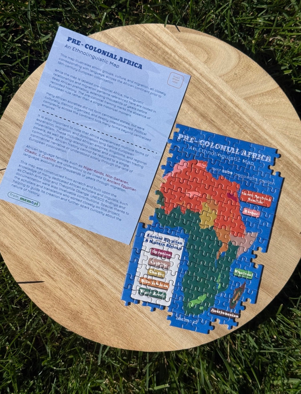 Pre-Colonial Map Puzzle