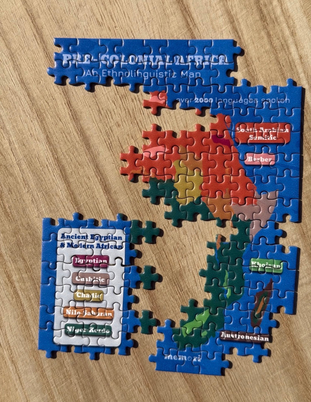Pre-Colonial Map Puzzle