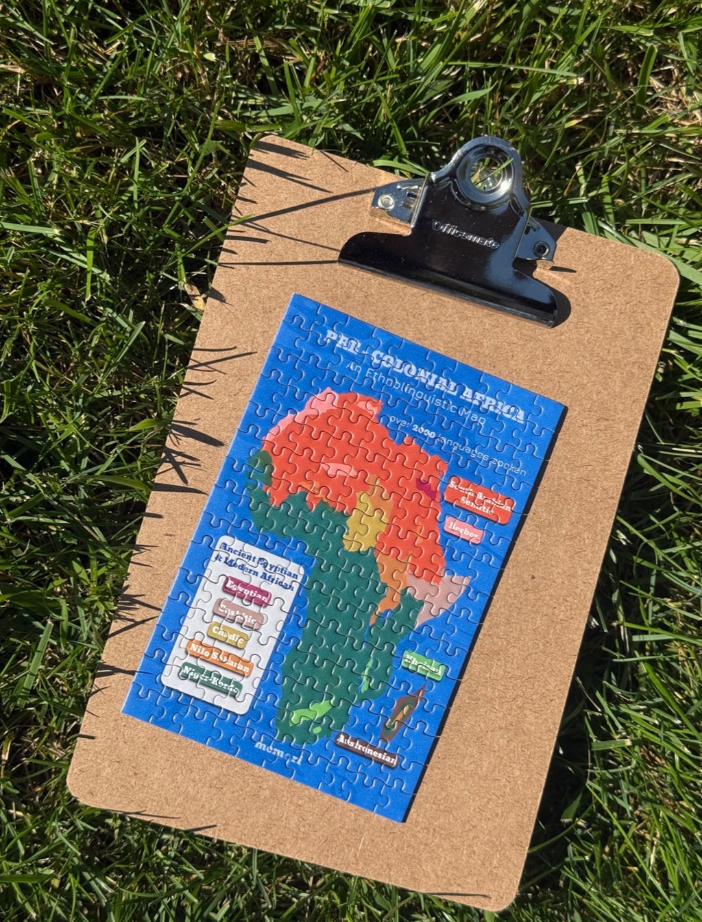 Pre-Colonial Map Puzzle